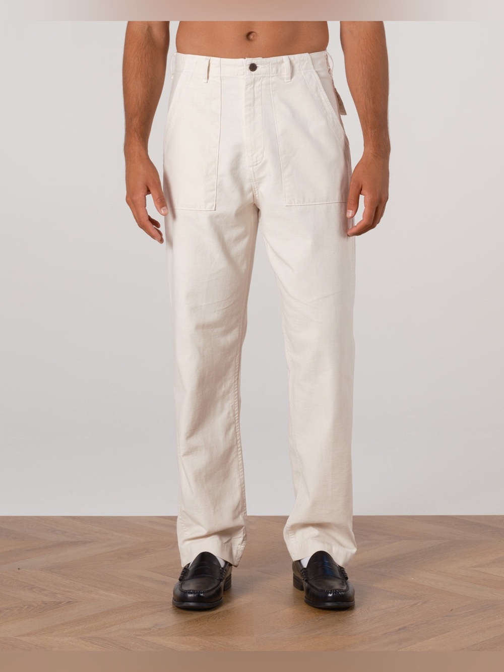 Every Other Thursday Fatigue Pants in Cream